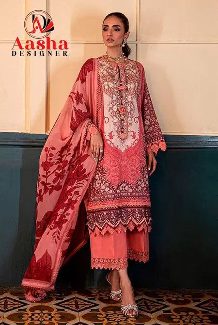 Aasha 1034 Cotton Dupatta Wholesale Pakistani Suppliers In Mumbai
